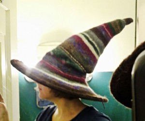 wizard patchwork hat